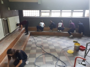 Školska volonterska akcija u Županji (1)